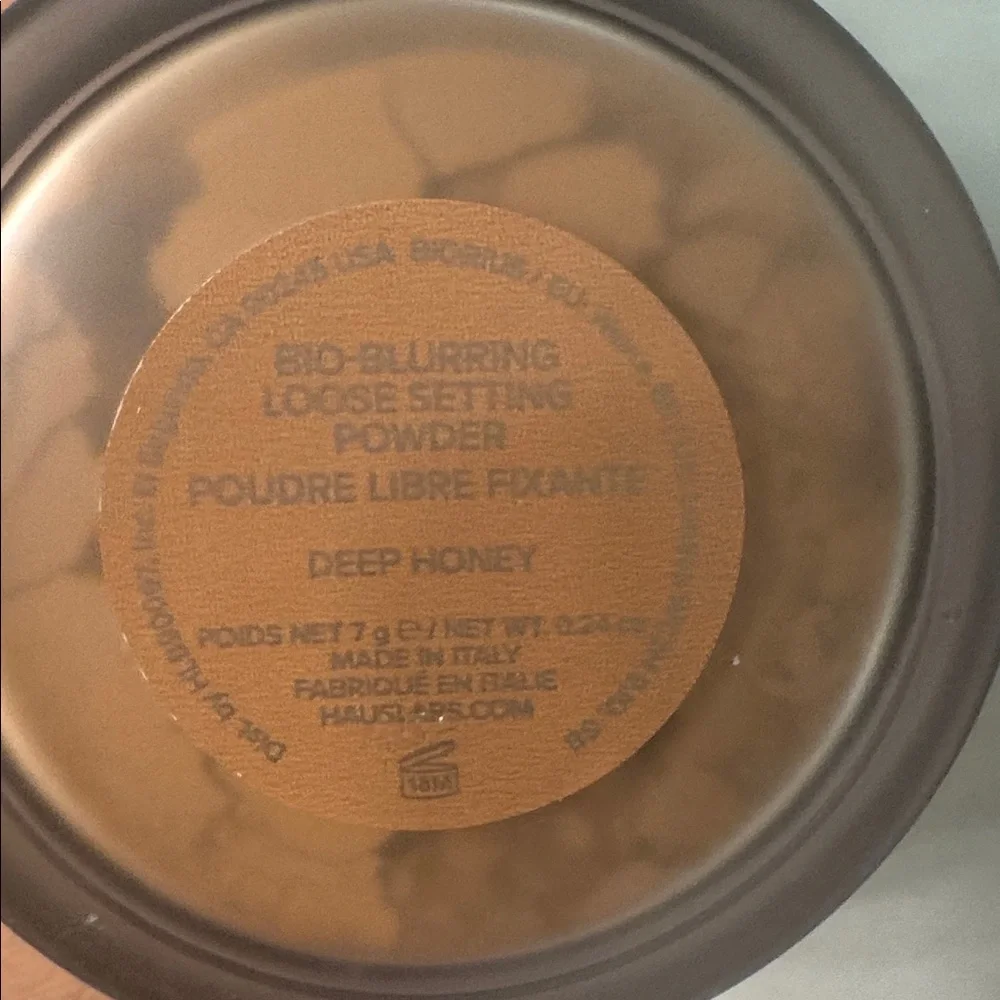 Haus Labs By Lady Gaga Bio-Blurring Loose Setting Powder DEEP HONEY
